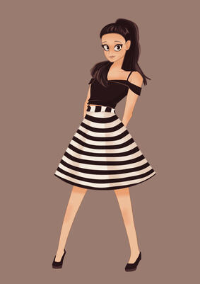 Semi realism Ariana grande